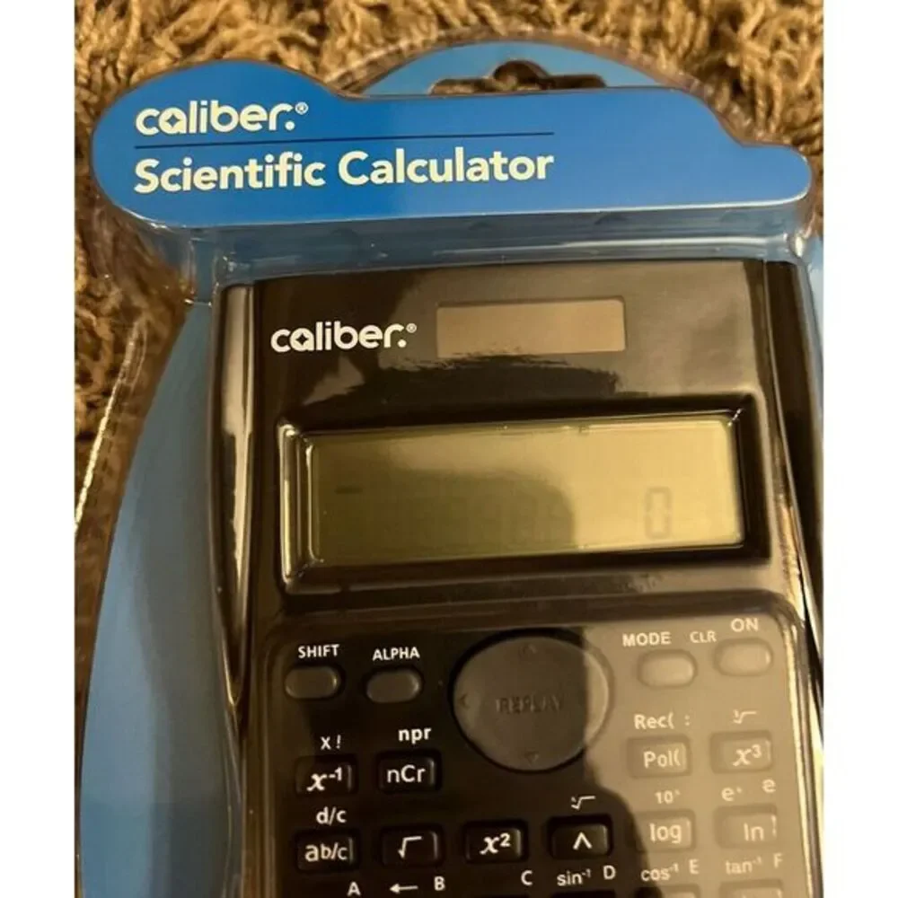 Caliber Scientific‎ Calculator - 240 Functions - w/Cover - New